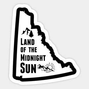 Midnight Sun Sticker